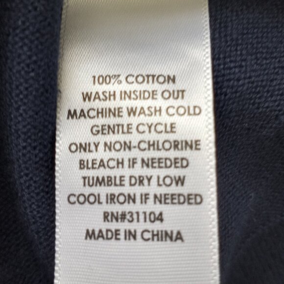 'crown & ivy' NWT Winter themed Fine 100% Cotton Sweater Size XL - Picture 14 of 16